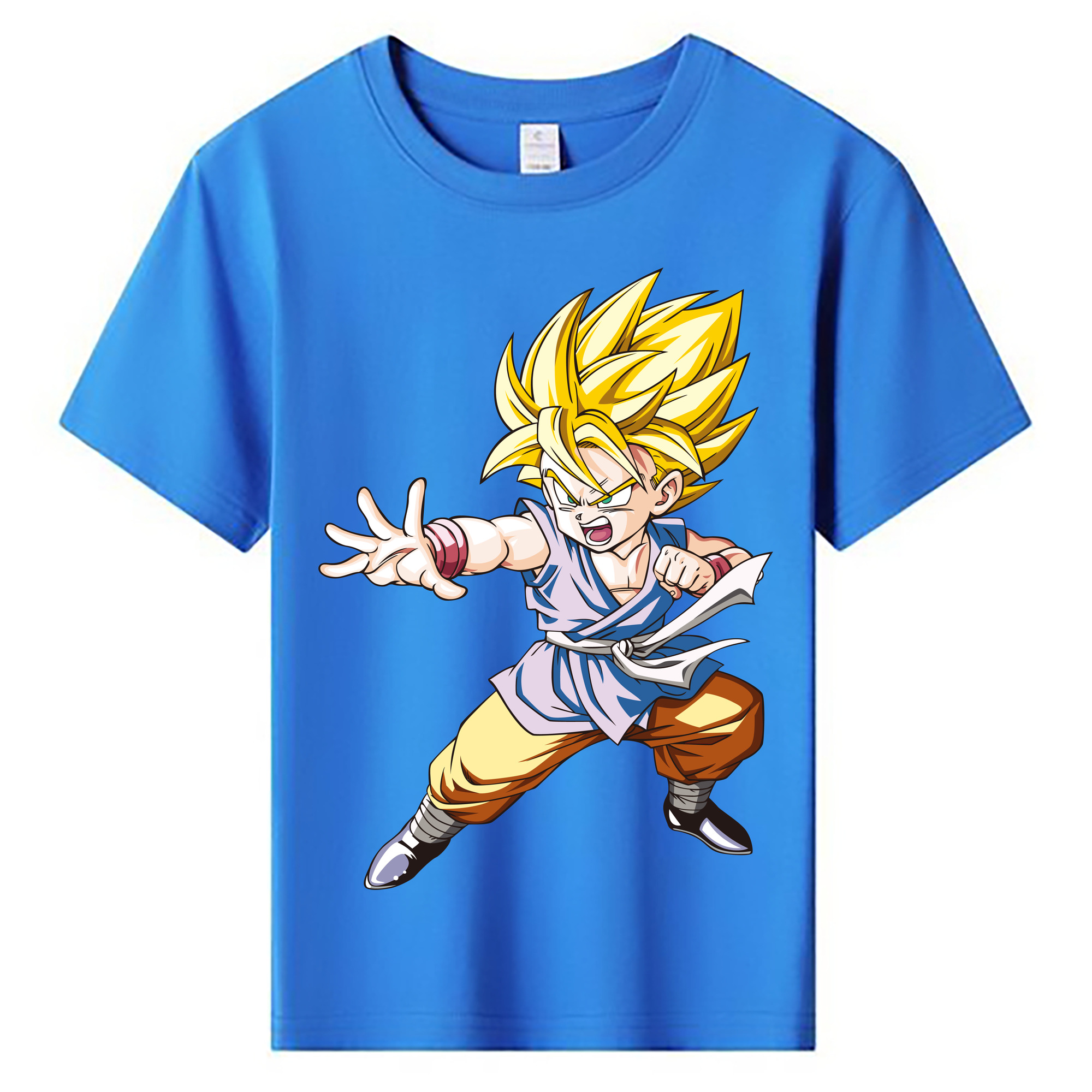 （画像用） ドラゴンボール ベジット DRAGON BALL Vegetto 綿100％キッズTシャツ（フロントプリント）